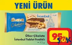 ÜLKER ÇİKOLATA İSTANBUL TABLET FINDIKLI ÜLKER ÇİKOLATA İSTANBUL TABLET FINDIKLI